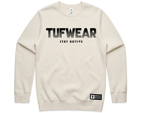 TUFWEAR Cream Crewneck